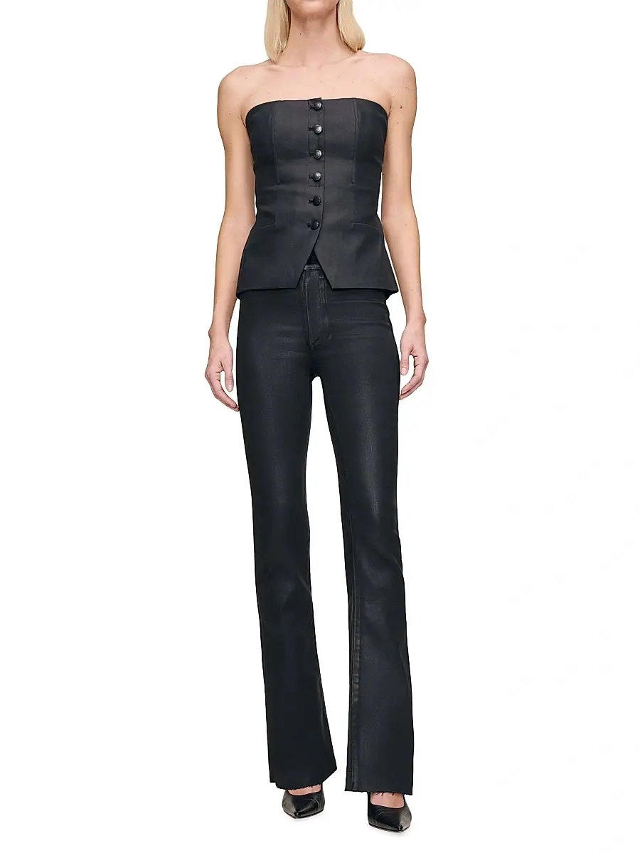 DL1961 Women's Bridget Bootcut High Rise Instasculpt Coated Jeans | Thumbnail 7 DL1961 Women's Bridget Bootcut High Rise Instasculpt Coated Jeans | Thumbnail 7