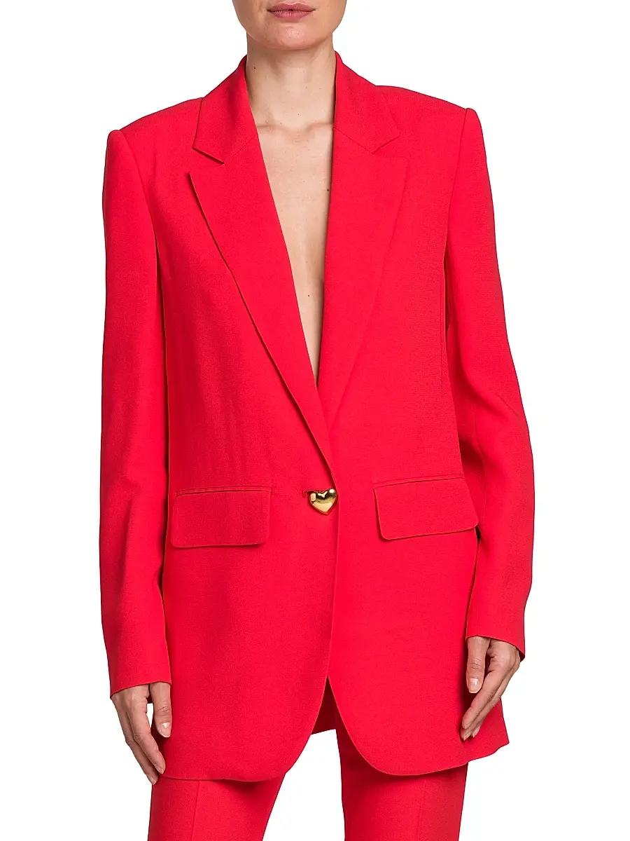 MOSCHINO Women's Enverse Satin Jacket | Thumbnail 3