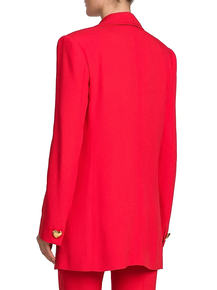 MOSCHINO Women's Enverse Satin Jacket | Thumbnail 5