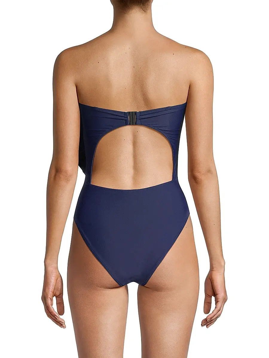 TANYA TAYLOR Women's Sarita Ruffled One-Piece Swimsuit | Thumbnail 5