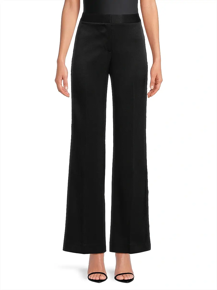 Ungaro Women's Fallon Lace Mid-Rise Flared Pants | Thumbnail 3 Ungaro Women's Fallon Lace Mid-Rise Flared Pants | Thumbnail 3