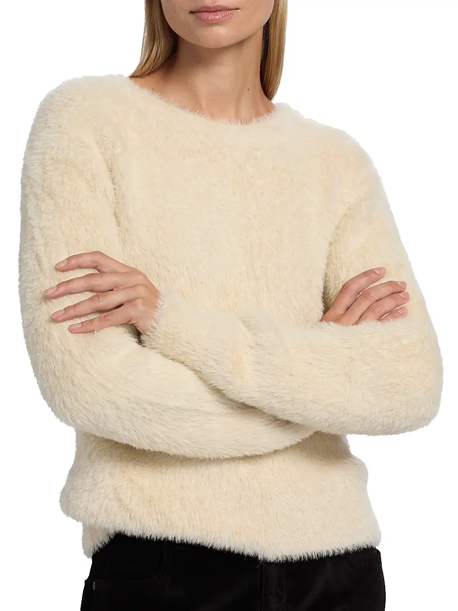 Kobi Halperin Women's Thomas Fuzzy Sweater | Thumbnail 6 Kobi Halperin Women's Thomas Fuzzy Sweater | Thumbnail 6