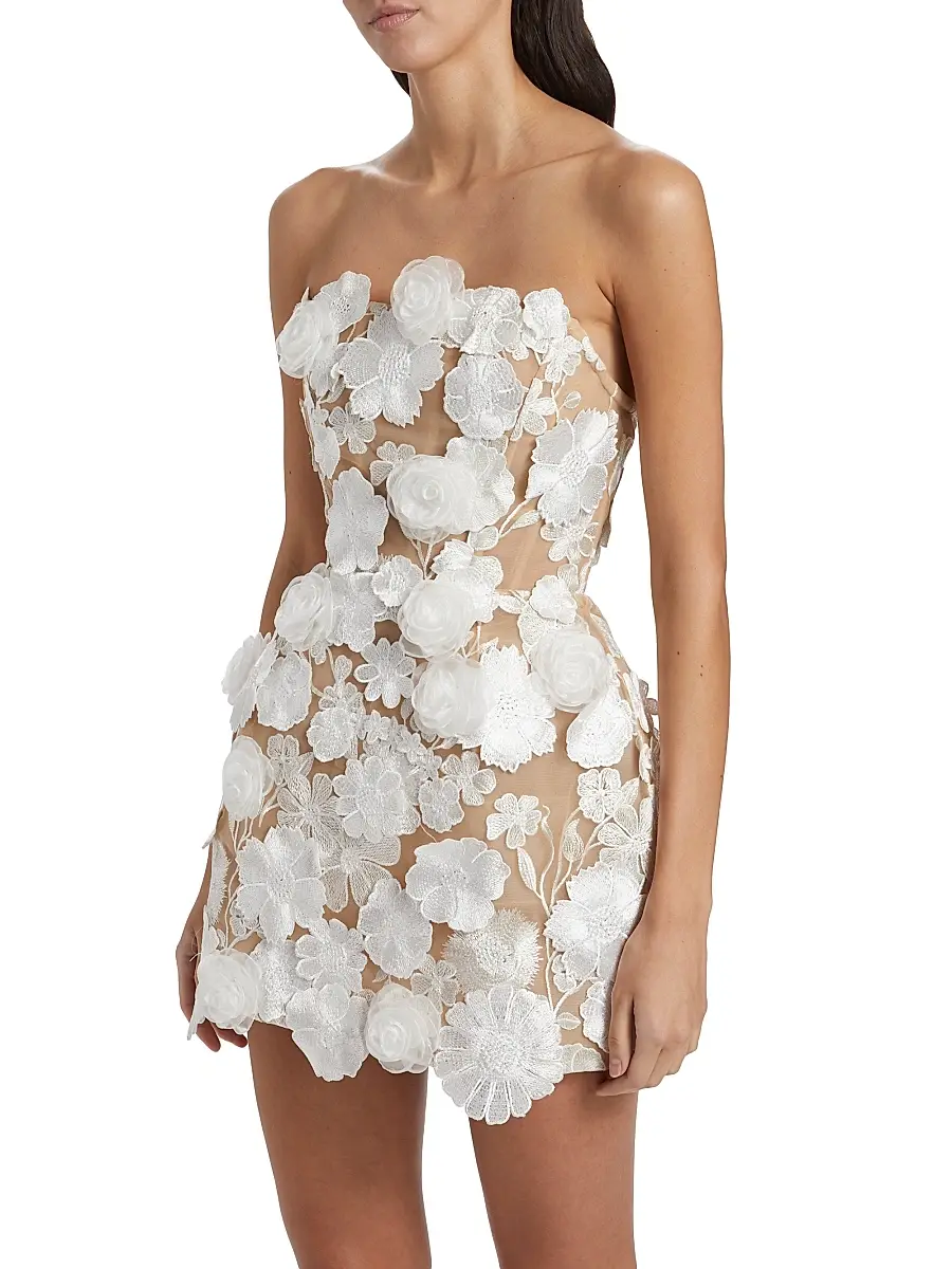 Bronx and Banco Women's Jasmine Maraya Floral Minidress | Thumbnail 4 Bronx and Banco Women's Jasmine Maraya Floral Minidress | Thumbnail 4