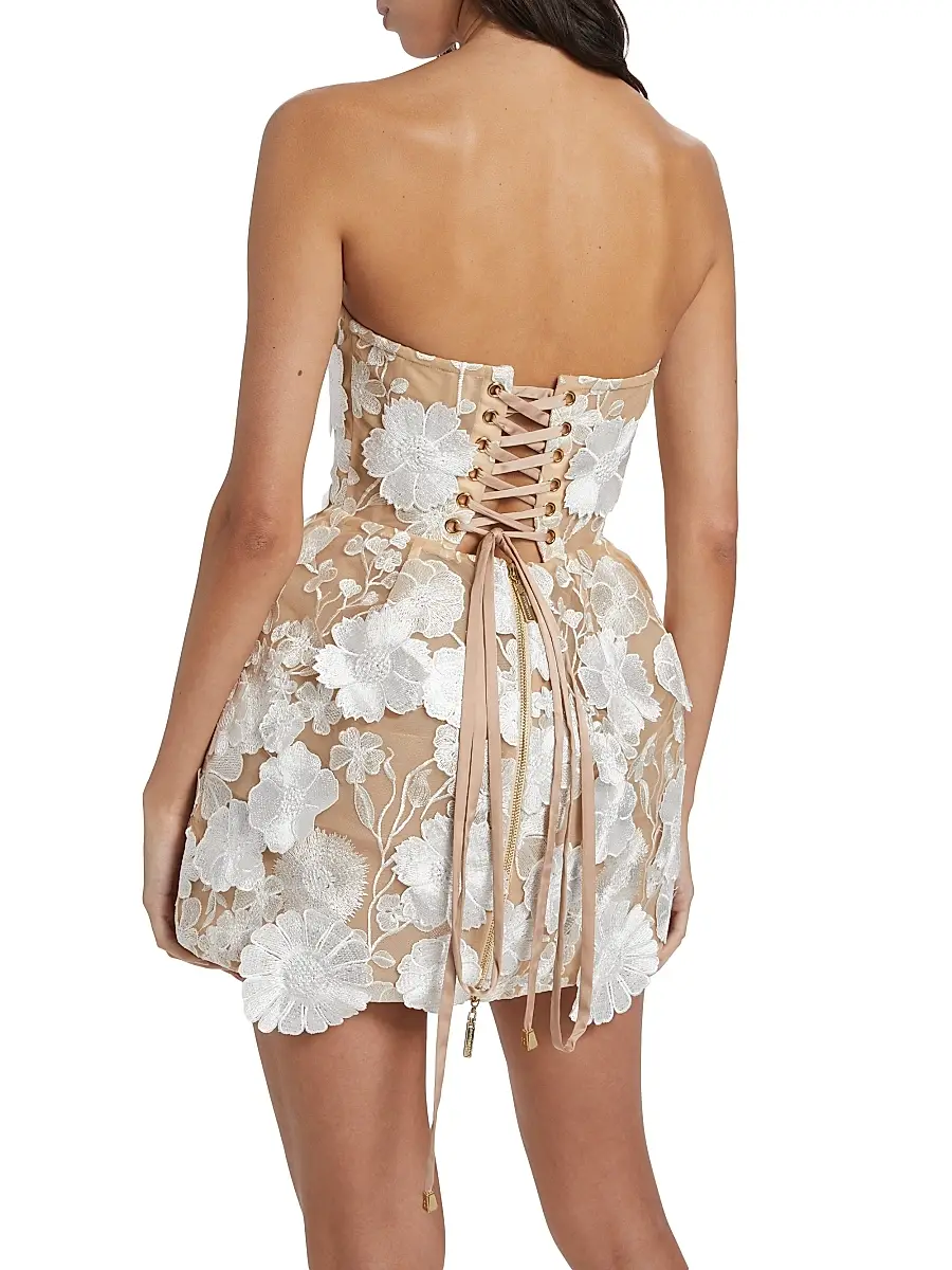 Bronx and Banco Women's Jasmine Maraya Floral Minidress | Thumbnail 5 Bronx and Banco Women's Jasmine Maraya Floral Minidress | Thumbnail 5