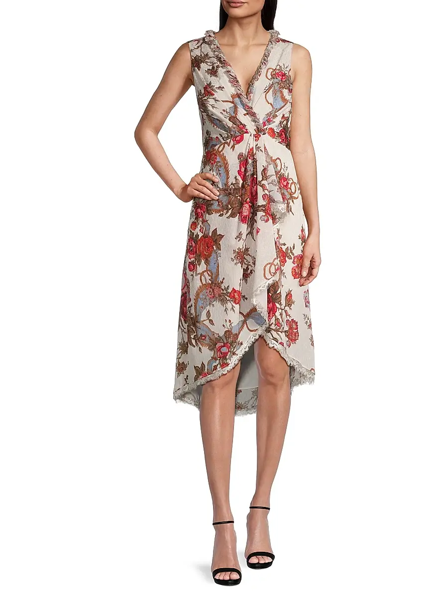 Kobi Halperin Women's Carine Floral-Print Midi-Dress | Thumbnail 2 Kobi Halperin Women's Carine Floral-Print Midi-Dress | Thumbnail 2