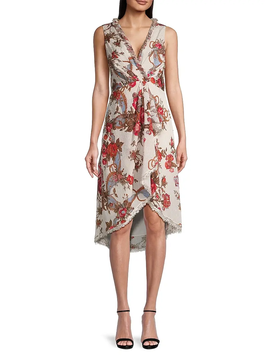 Kobi Halperin Women's Carine Floral-Print Midi-Dress | Thumbnail 3 Kobi Halperin Women's Carine Floral-Print Midi-Dress | Thumbnail 3