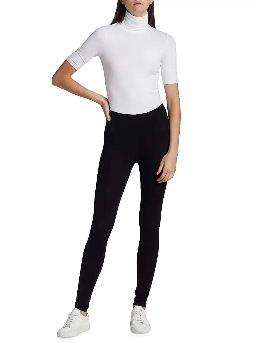 MAJESTIC FILATURES Women's Soft Touch Turtleneck Top | Thumbnail 2 MAJESTIC FILATURES Women's Soft Touch Turtleneck Top | Thumbnail 2