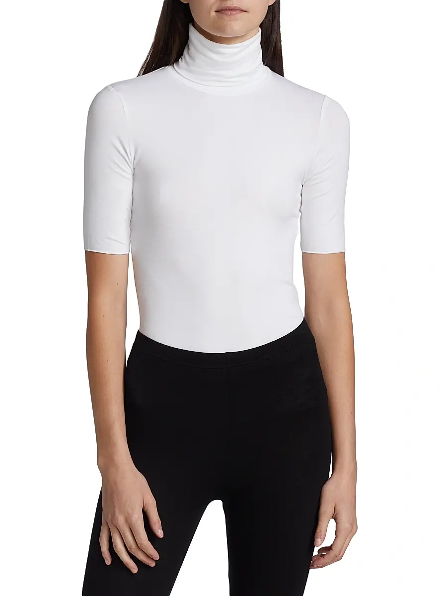 MAJESTIC FILATURES Women's Soft Touch Turtleneck Top | Thumbnail 3 MAJESTIC FILATURES Women's Soft Touch Turtleneck Top | Thumbnail 3