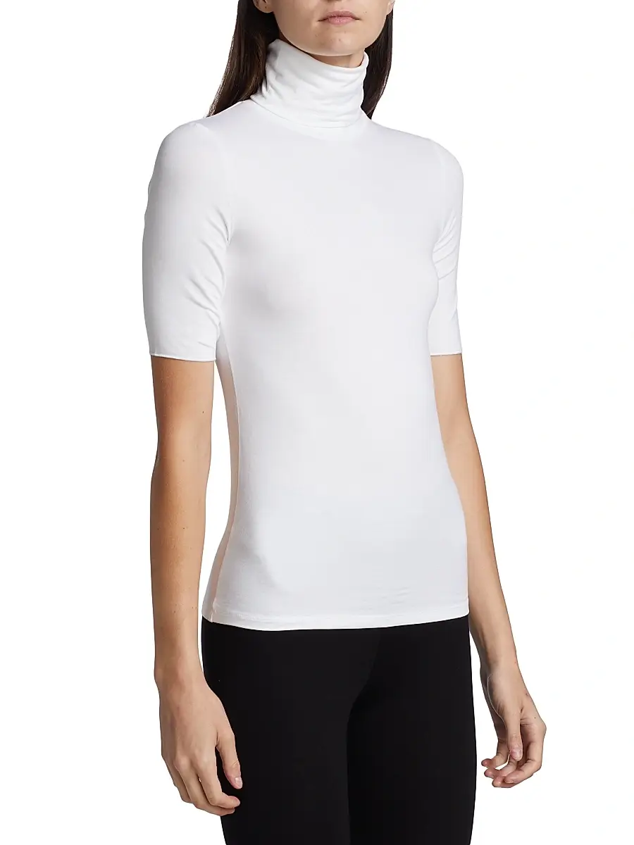 MAJESTIC FILATURES Women's Soft Touch Turtleneck Top | Thumbnail 4 MAJESTIC FILATURES Women's Soft Touch Turtleneck Top | Thumbnail 4
