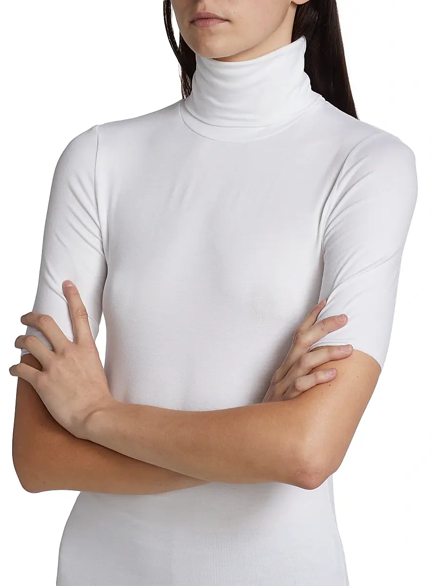 MAJESTIC FILATURES Women's Soft Touch Turtleneck Top | Thumbnail 6 MAJESTIC FILATURES Women's Soft Touch Turtleneck Top | Thumbnail 6