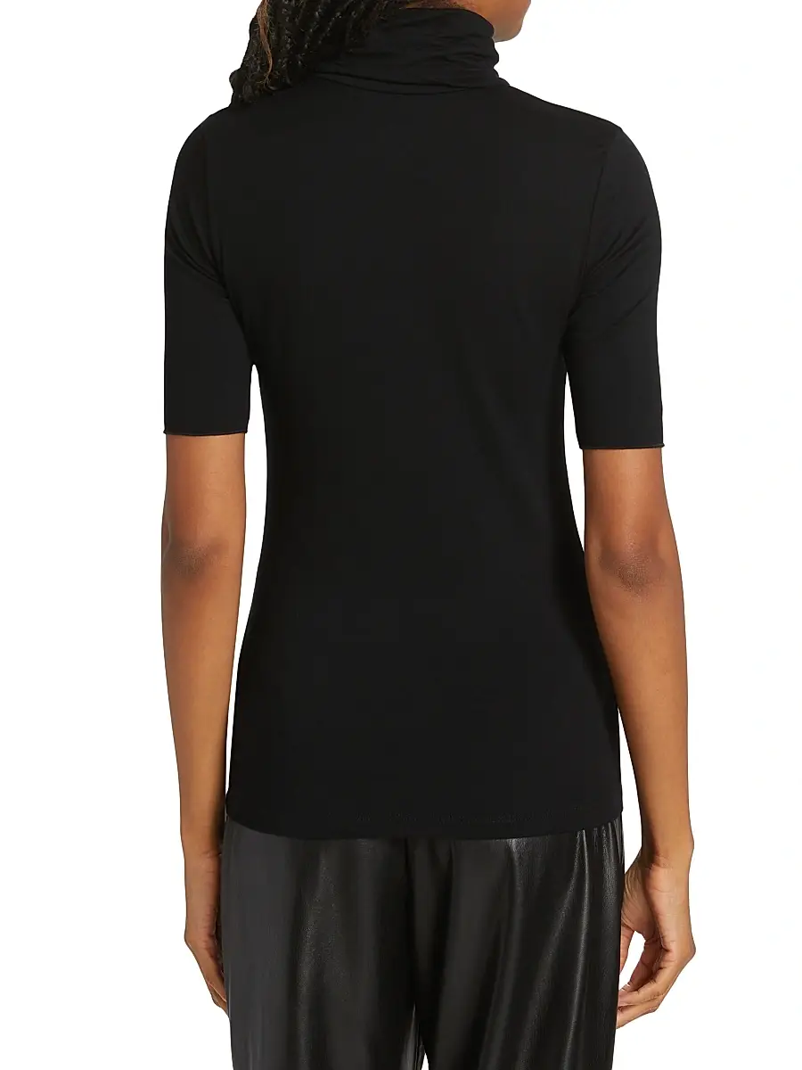 MAJESTIC FILATURES Women's Soft Touch Turtleneck Top | Thumbnail 5