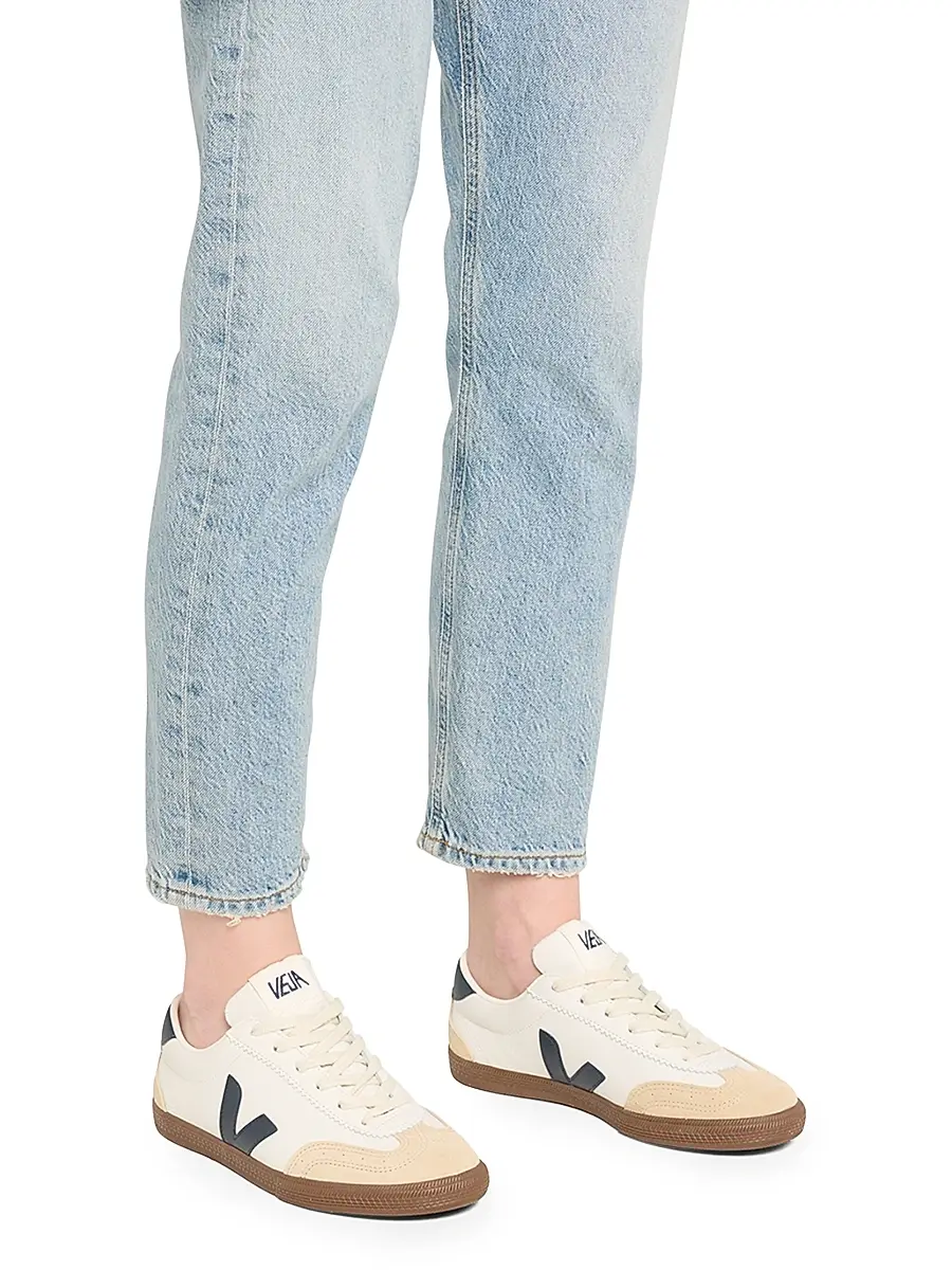 Veja Women's Volley Colorblocked Leather Low-Top Court Sneakers | Thumbnail 2 Veja Women's Volley Colorblocked Leather Low-Top Court Sneakers | Thumbnail 2