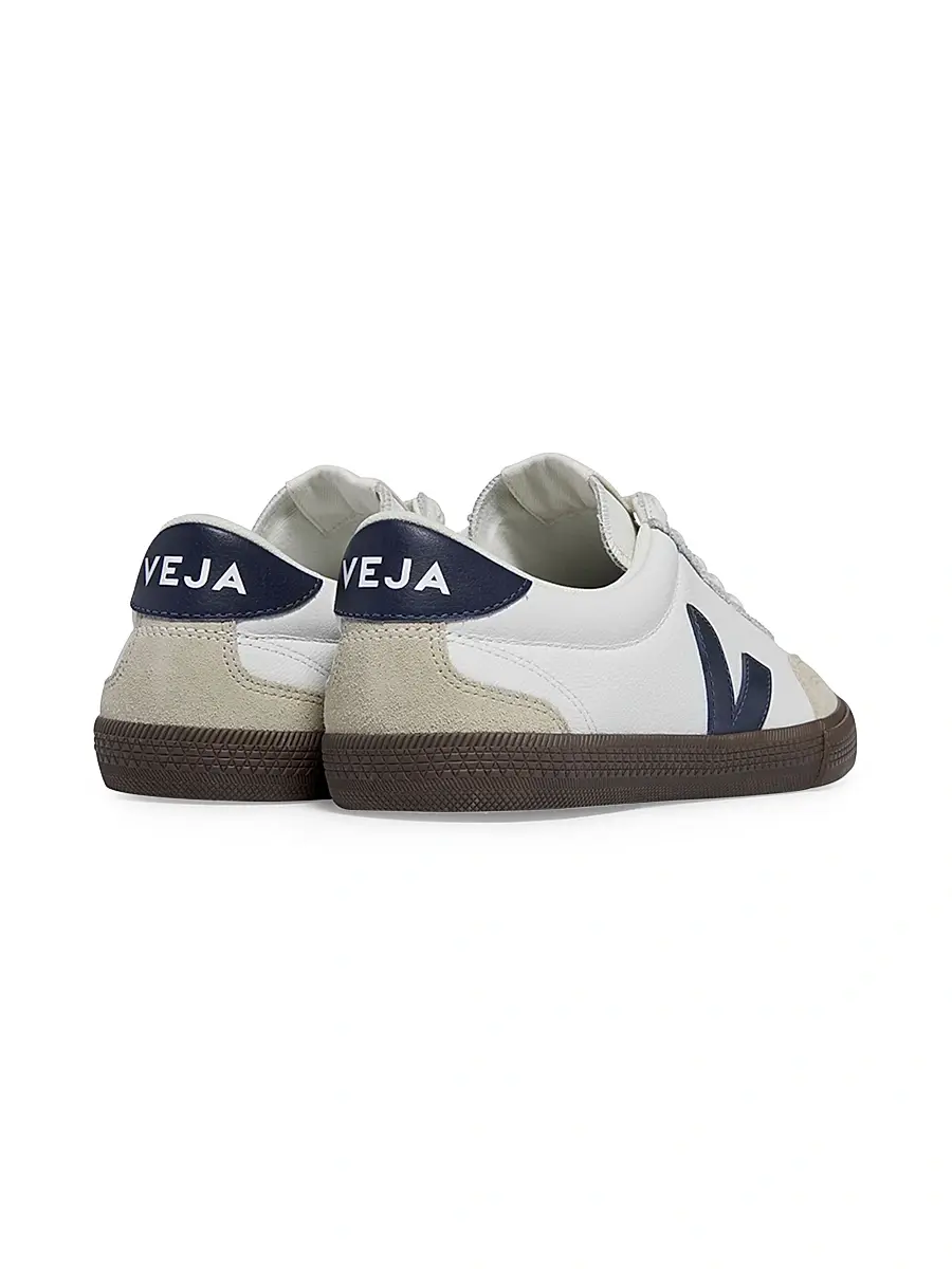 Veja Women's Volley Colorblocked Leather Low-Top Court Sneakers | Thumbnail 4 Veja Women's Volley Colorblocked Leather Low-Top Court Sneakers | Thumbnail 4