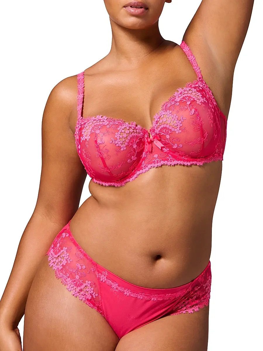 Simone Pérèle Women's Wish Embroidered Demi Bra | Thumbnail 6 Simone Pérèle Women's Wish Embroidered Demi Bra | Thumbnail 6