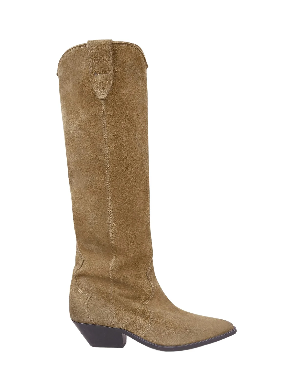 Women's Denvee 40MM Suede Tall Western Boots Women's Denvee 40MM Suede Tall Western Boots