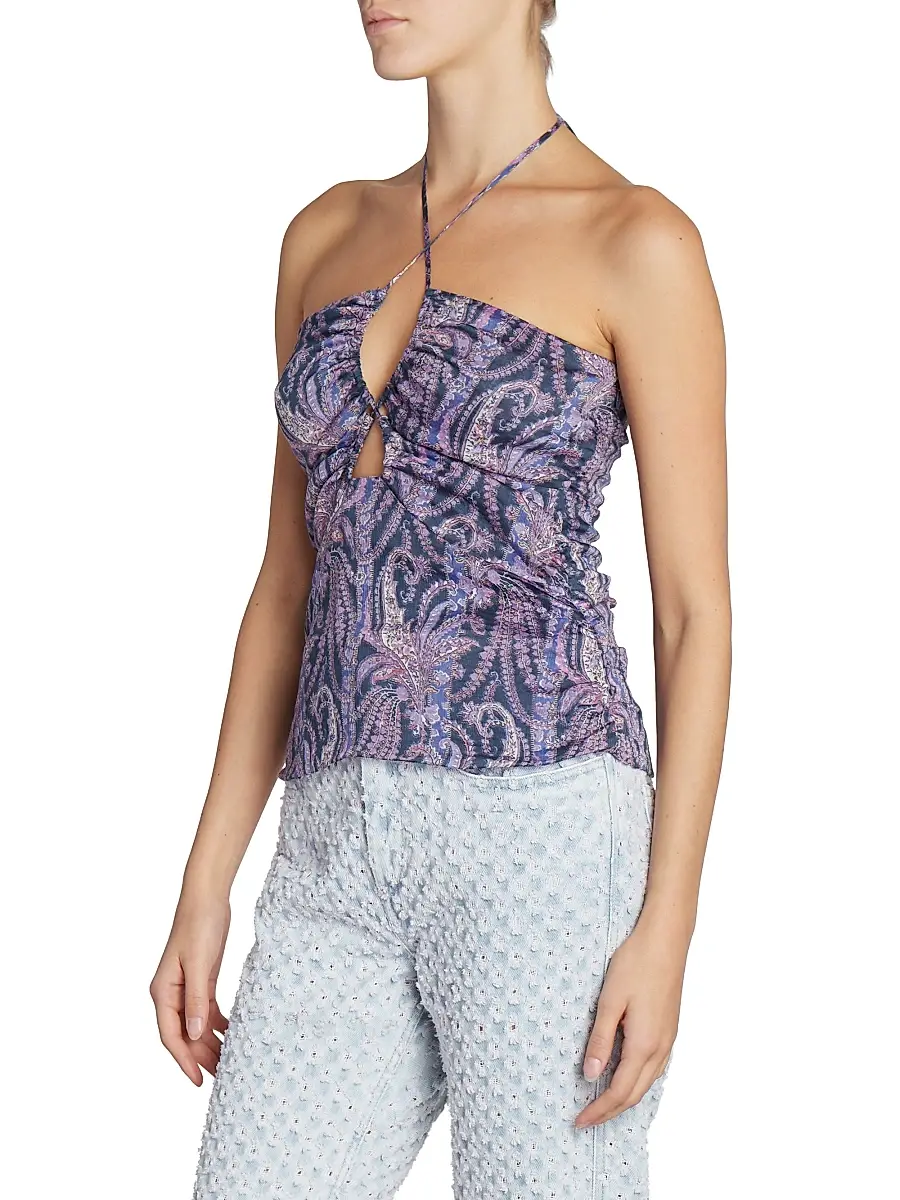 Isabel Marant Women's Becki Halter Top | Thumbnail 4 Isabel Marant Women's Becki Halter Top | Thumbnail 4