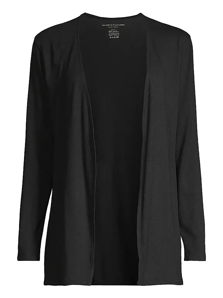 Women's Soft Touch Knit Open Cardigan