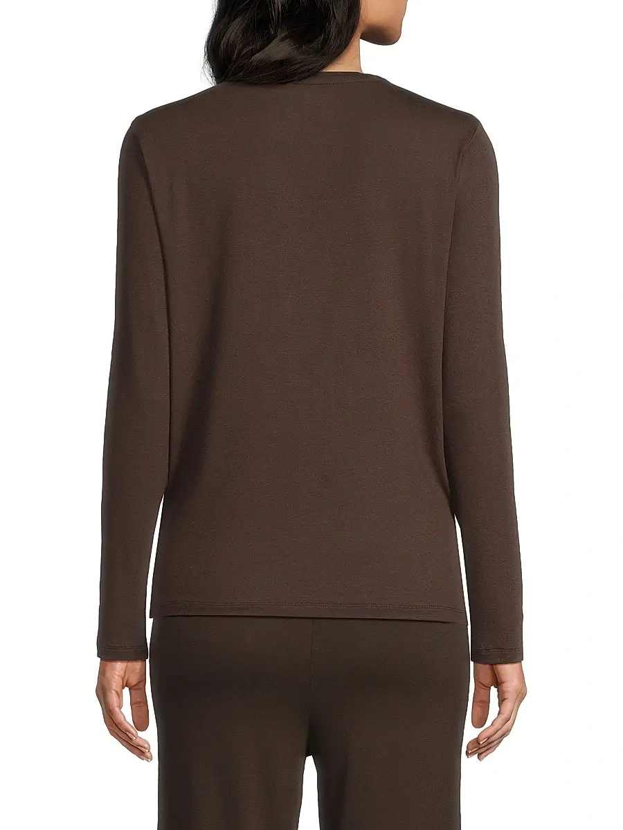 MAJESTIC FILATURES Women's Soft Touch Crewneck Top | Thumbnail 5 MAJESTIC FILATURES Women's Soft Touch Crewneck Top | Thumbnail 5