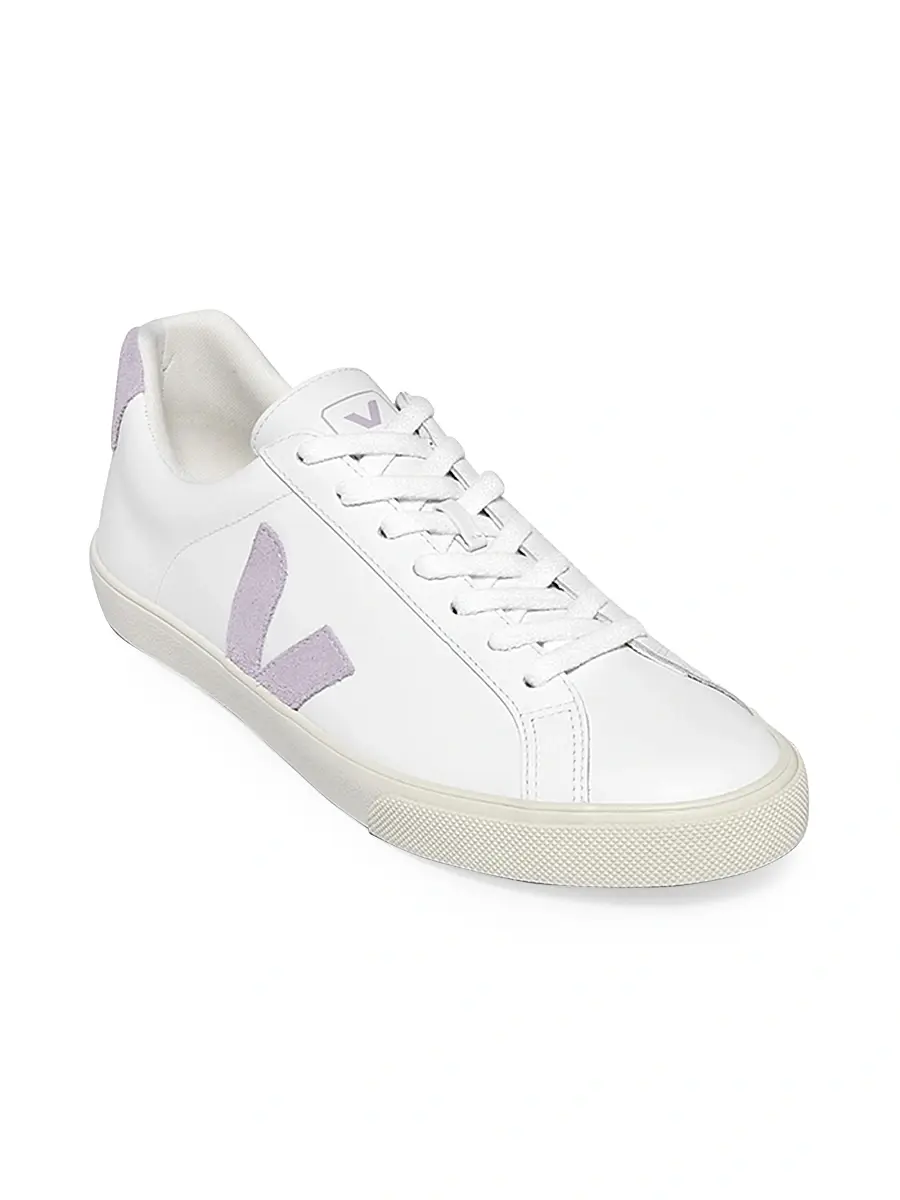 Veja Women's Esplar Leather Low-Top Sneakers | Thumbnail 2 Veja Women's Esplar Leather Low-Top Sneakers | Thumbnail 2