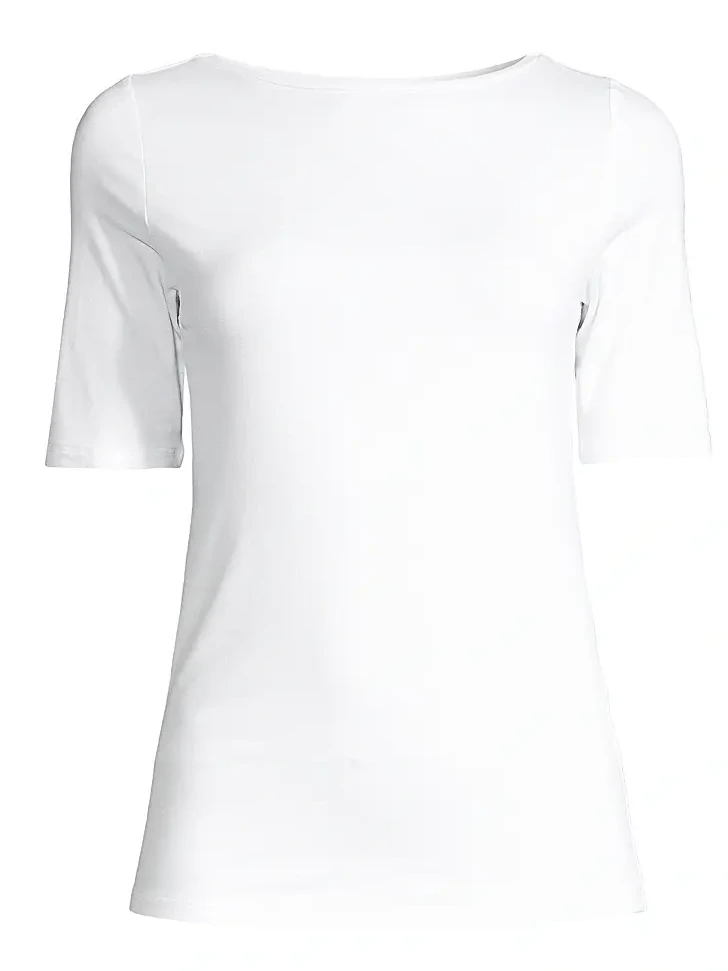 Women's Soft-Touch Boatneck Tee