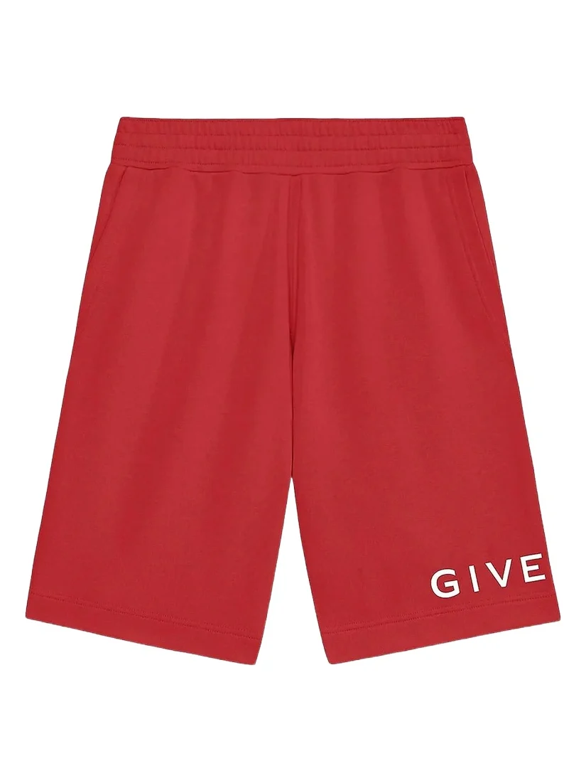 Givenchy Men's Boxy Logo Shorts