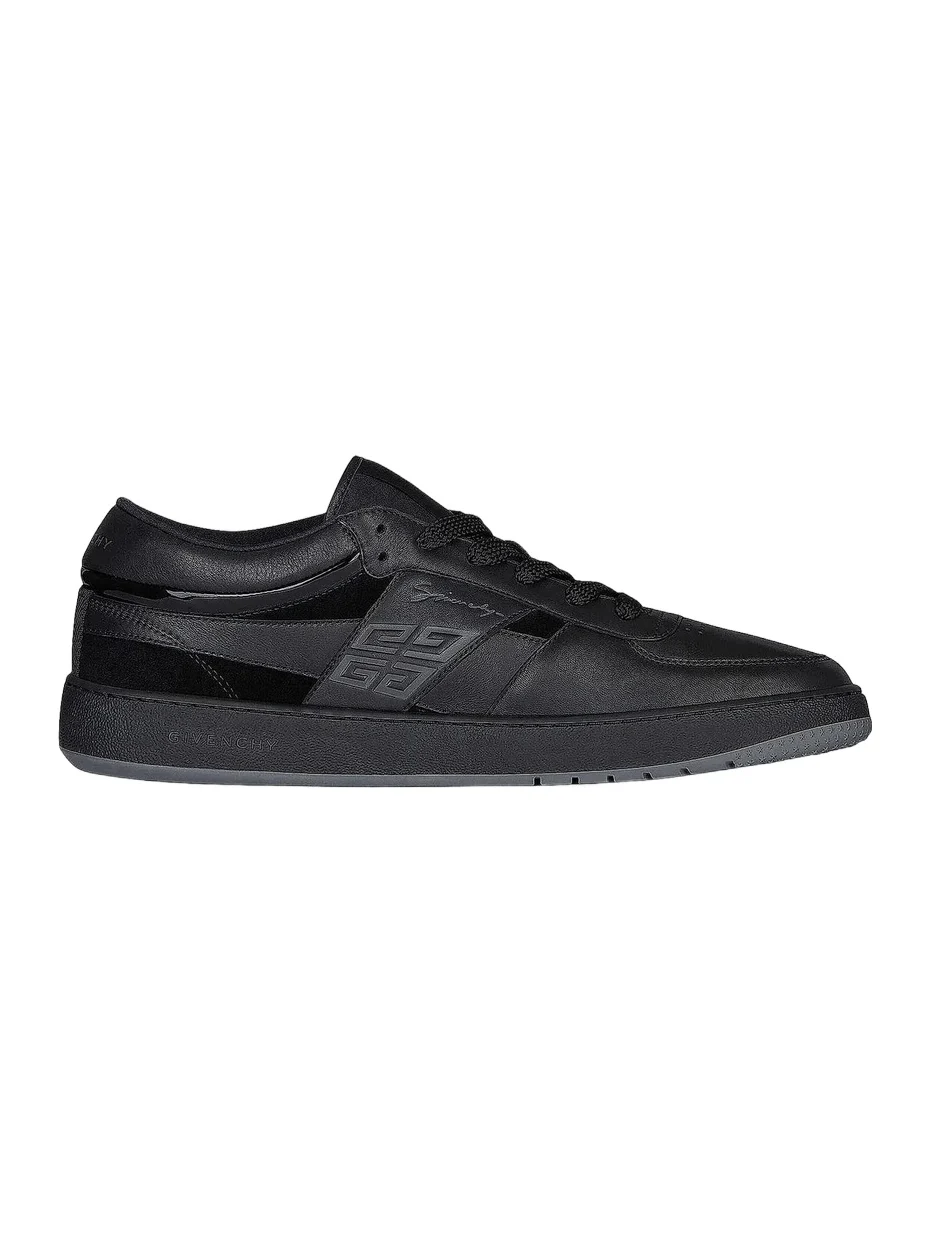 Givenchy Men's G Move Sneakers in Mixed Leathers - Black