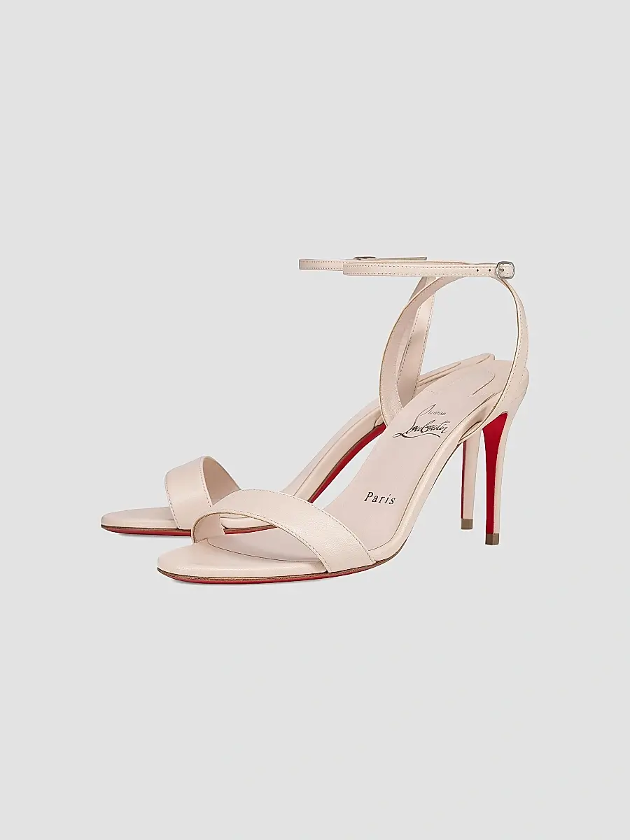 Christian Louboutin Women's Loubigirl 85MM Leather Sandals | Thumbnail 2 Christian Louboutin Women's Loubigirl 85MM Leather Sandals | Thumbnail 2