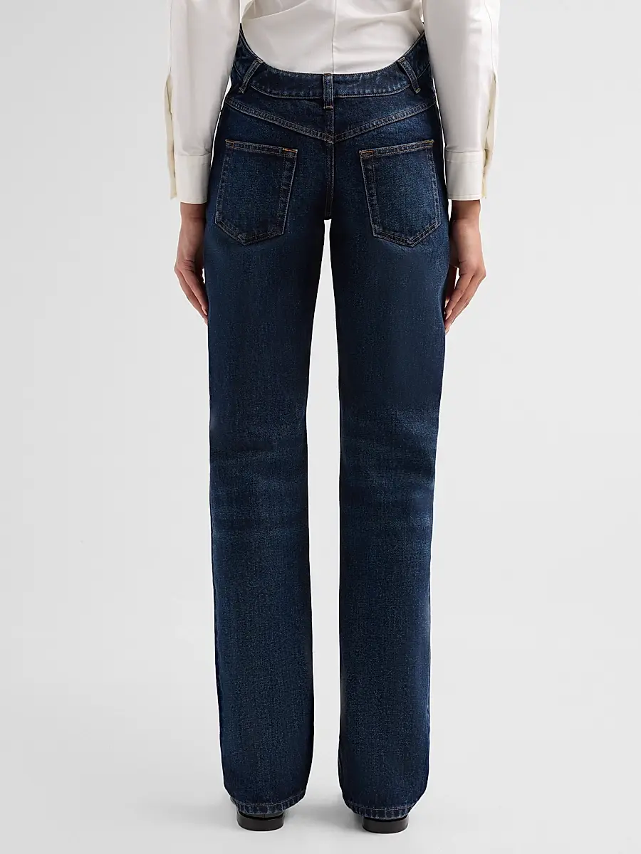 Jean Paul Gaultier Women's Curvy Waist Straight-Leg Jeans | Thumbnail 3 Jean Paul Gaultier Women's Curvy Waist Straight-Leg Jeans | Thumbnail 3