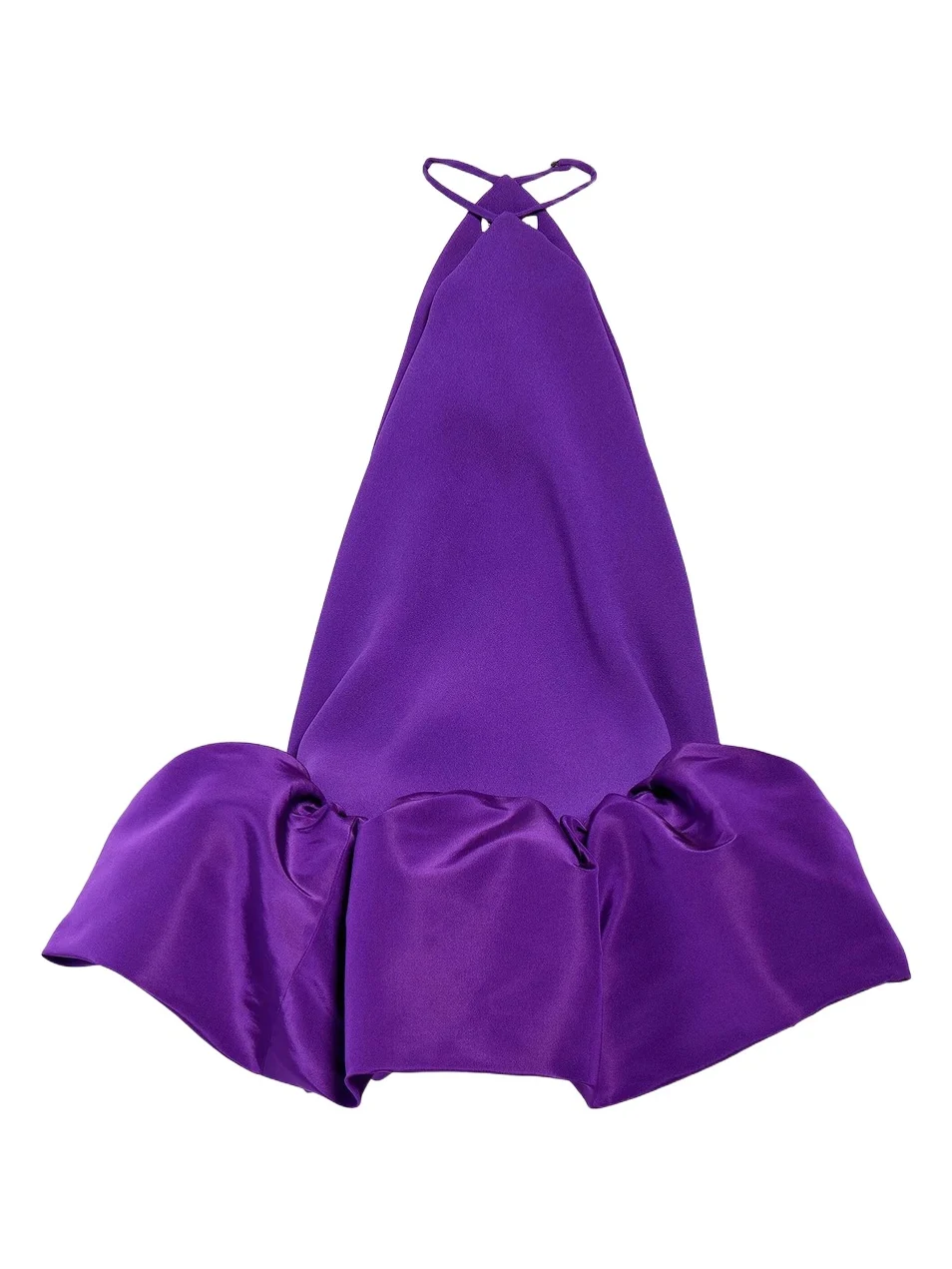 Women's Halter Balloon Mini Dress Women's Halter Balloon Mini Dress