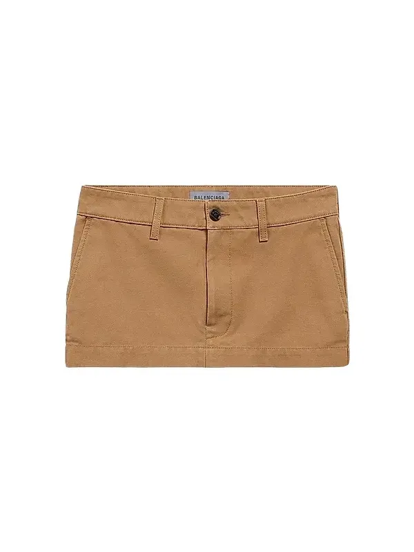 Women's Mini Cotton Skirt