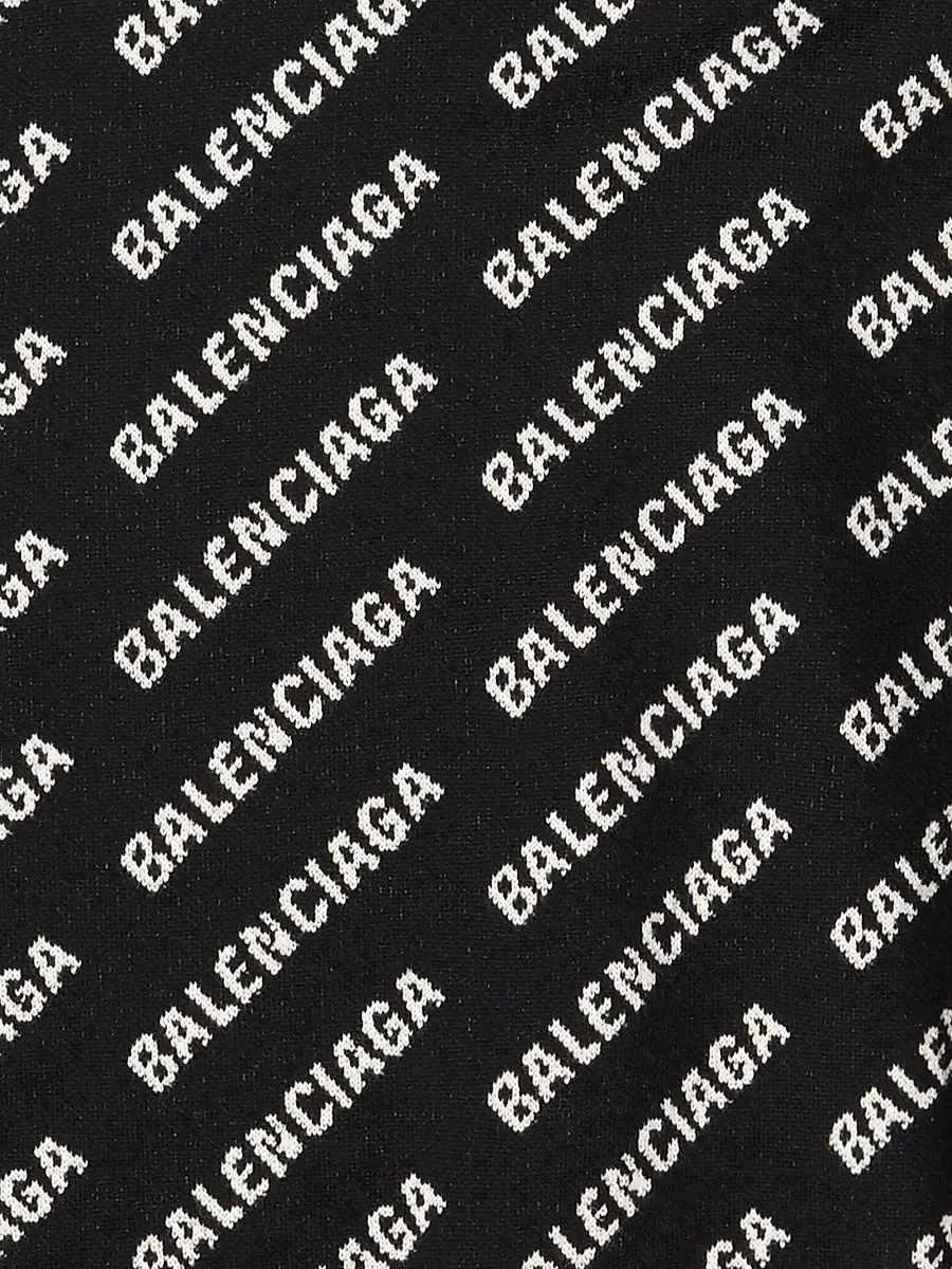 Balenciaga Women's Mini Allover Logo Sweater | Thumbnail 8 Balenciaga Women's Mini Allover Logo Sweater | Thumbnail 8
