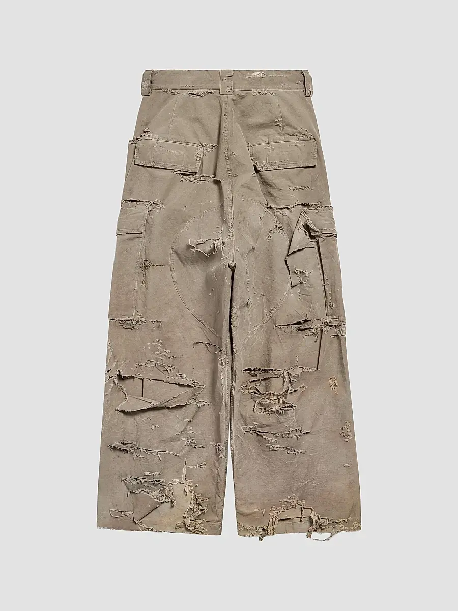 Balenciaga Men's Distressed Large Cargo Pants | Thumbnail 7 Balenciaga Men's Distressed Large Cargo Pants | Thumbnail 7