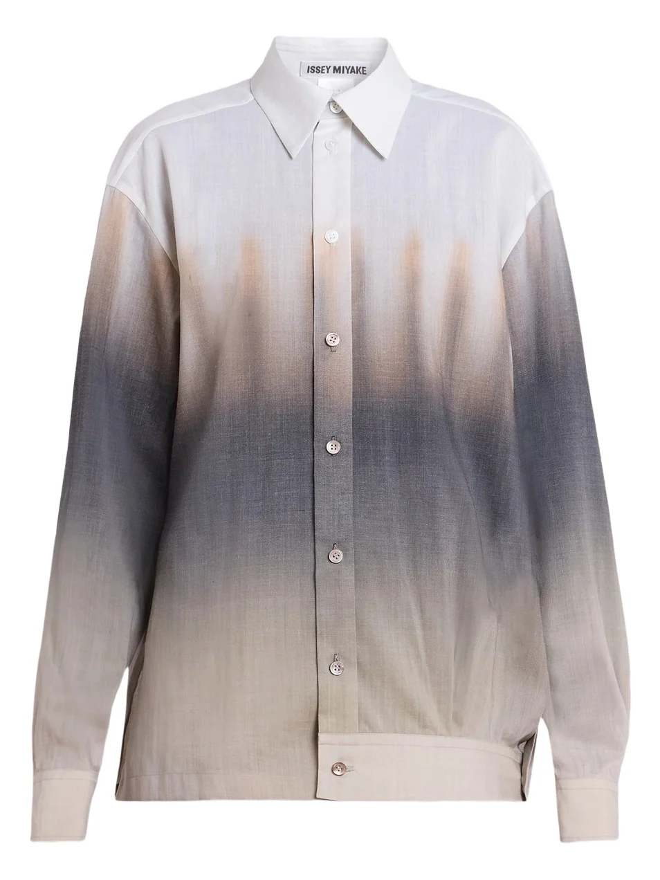 Issey Miyake Women's Plumage Ombré Button-Front Shirt