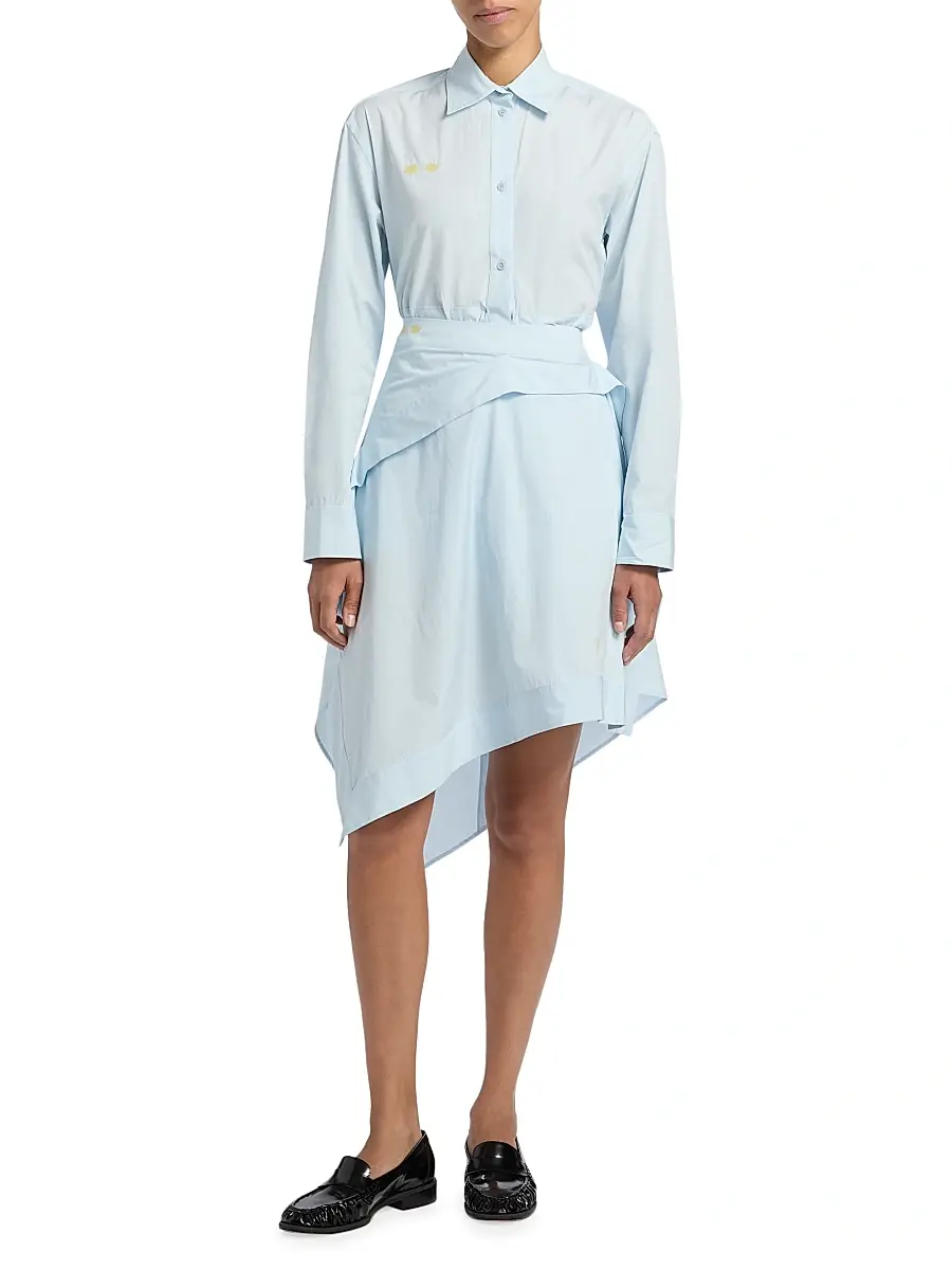 JW Anderson Women's Drape Asymmetric Skirt | Thumbnail 2 JW Anderson Women's Drape Asymmetric Skirt | Thumbnail 2