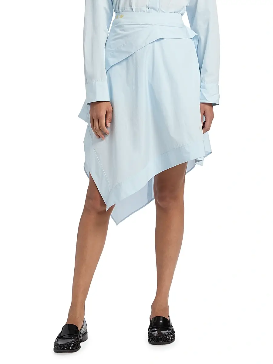 JW Anderson Women's Drape Asymmetric Skirt | Thumbnail 3 JW Anderson Women's Drape Asymmetric Skirt | Thumbnail 3