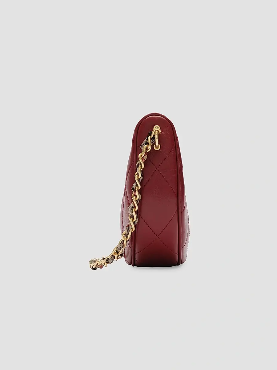 Burberry Women's Horseshoe Chain Shoulder Bag | Thumbnail 4 Burberry Women's Horseshoe Chain Shoulder Bag | Thumbnail 4