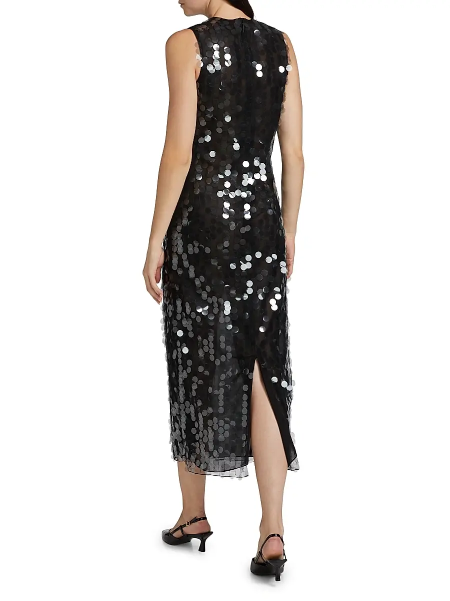 16Arlington Women's Tovia Paillettes Sheath Midi-Dress | Thumbnail 5 16Arlington Women's Tovia Paillettes Sheath Midi-Dress | Thumbnail 5