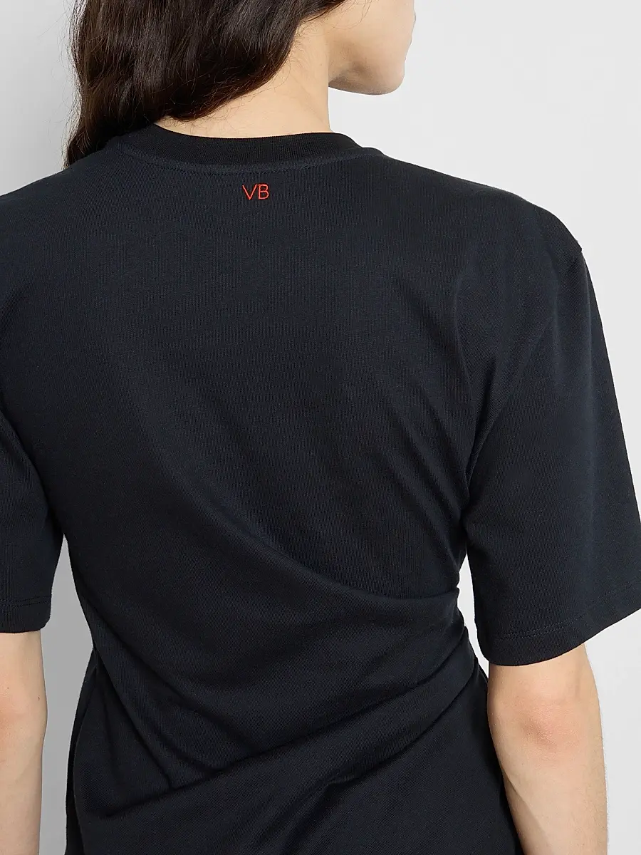 Victoria Beckham Women's Tilly Cotton Crewneck T-Shirt | Thumbnail 5