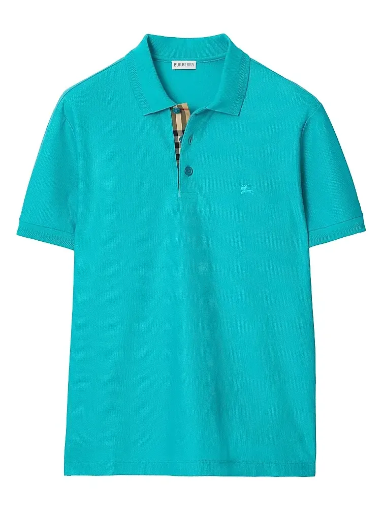 Burberry Men's Eddie EKD Piqué Polo Shirt