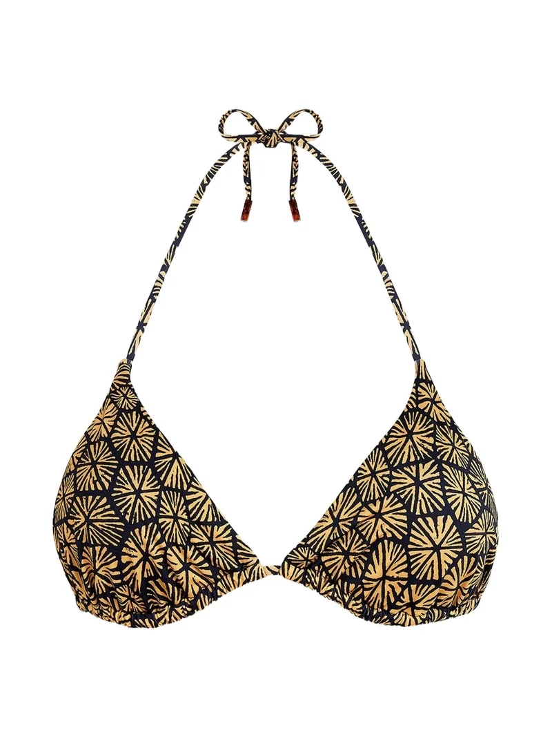 Women's Carapaces Printed Triangle Bikini Top
