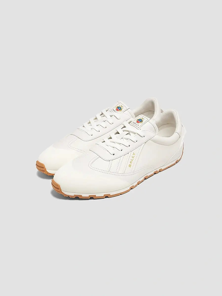 BALLY Men's Leather Low-Top Sneakers | Thumbnail 2 BALLY Men's Leather Low-Top Sneakers | Thumbnail 2