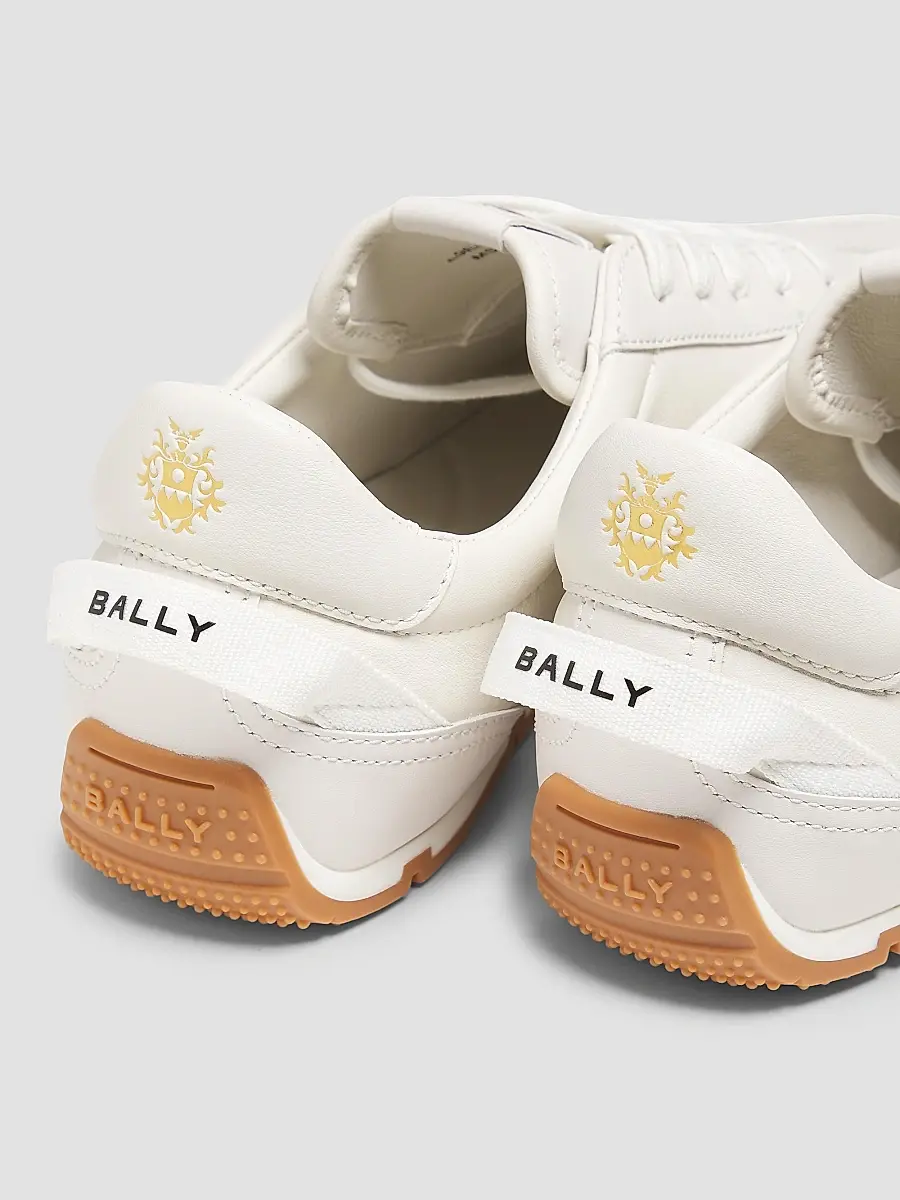 BALLY Men's Leather Low-Top Sneakers | Thumbnail 3 BALLY Men's Leather Low-Top Sneakers | Thumbnail 3