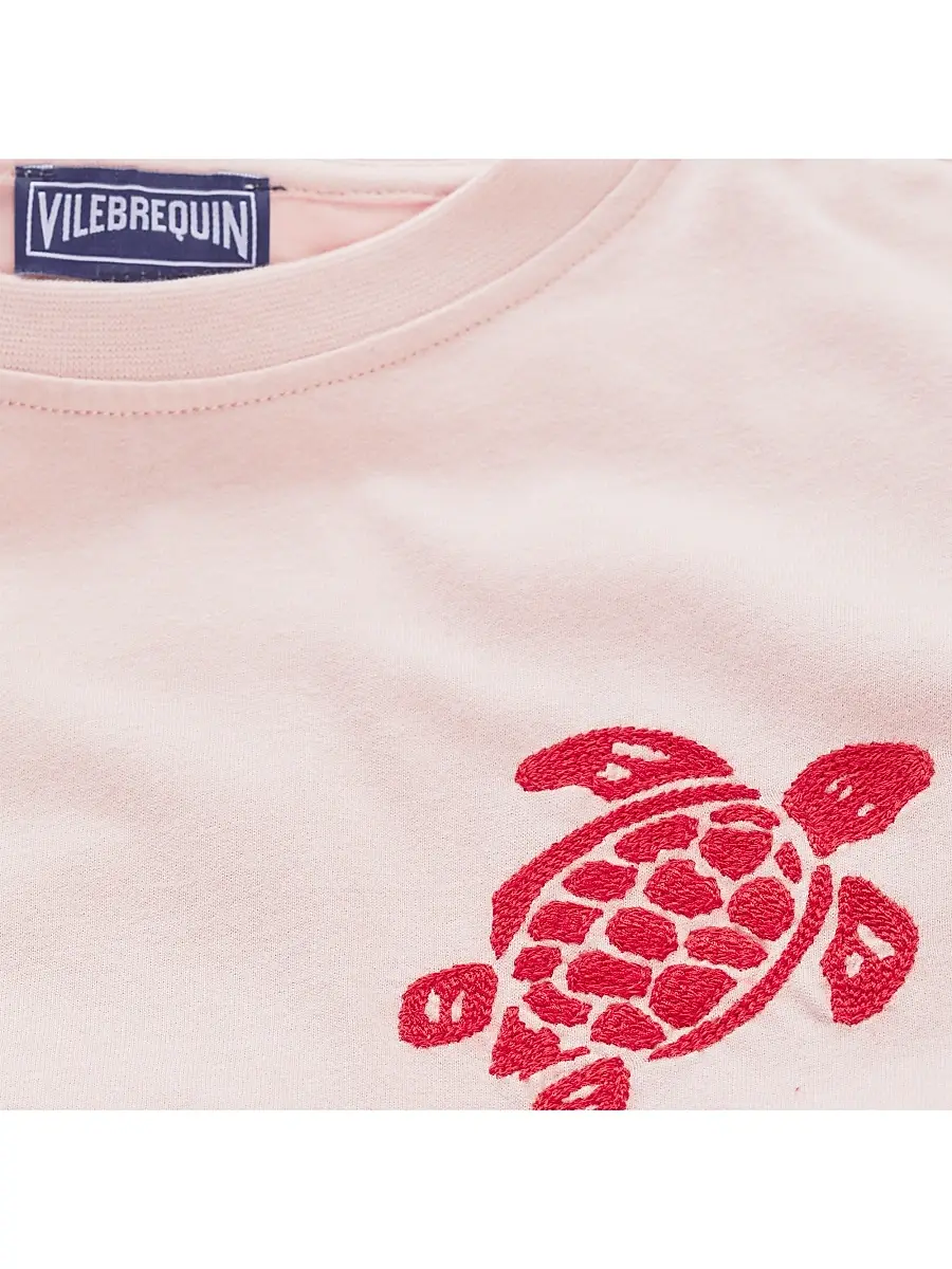 Vilebrequin Boy's Little Boy's & Boy's Turtle Chain Embroidered T-Shirt | Thumbnail 4 Vilebrequin Boy's Little Boy's & Boy's Turtle Chain Embroidered T-Shirt | Thumbnail 4