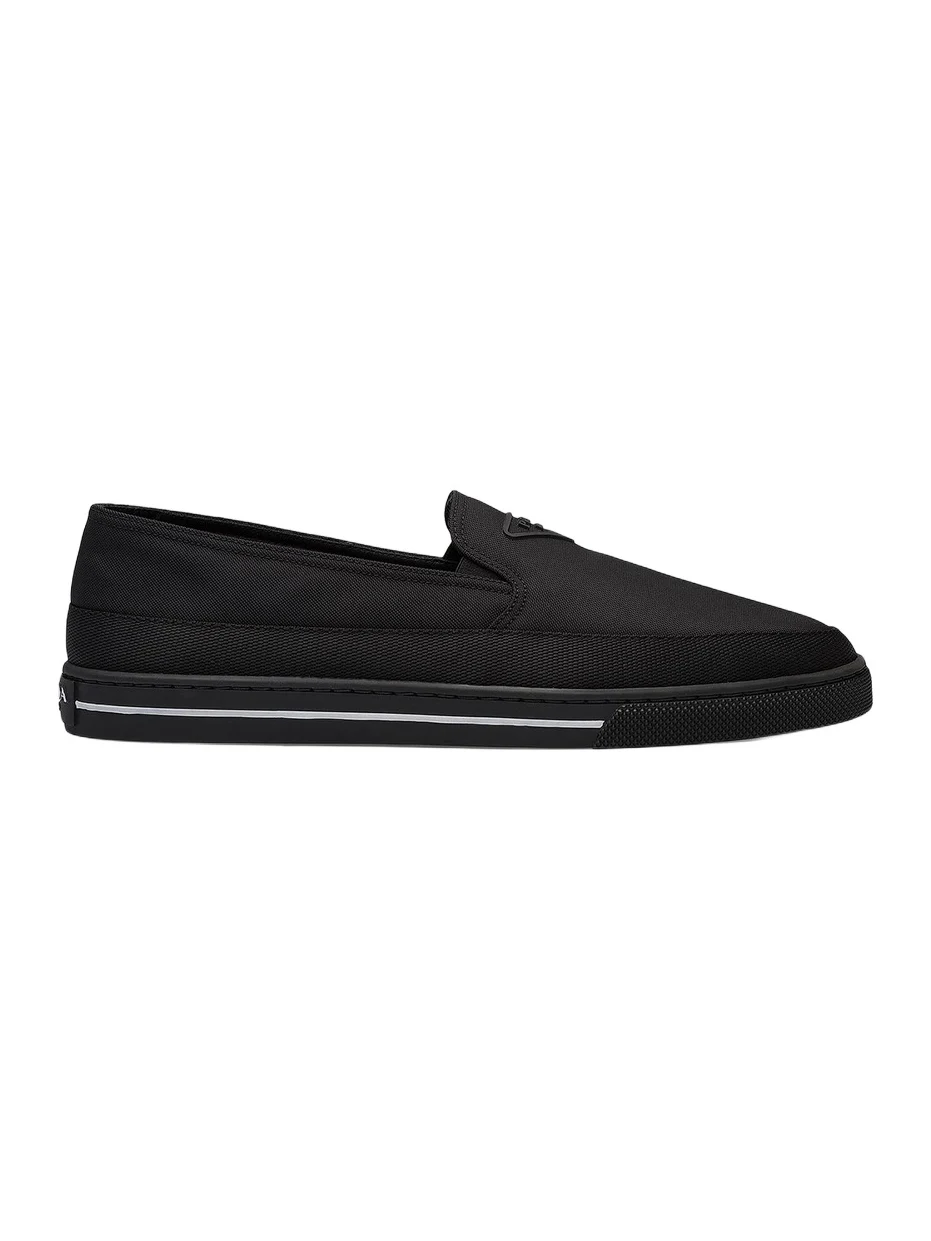 Prada Men's Re-Nylon Slip-On Loafers