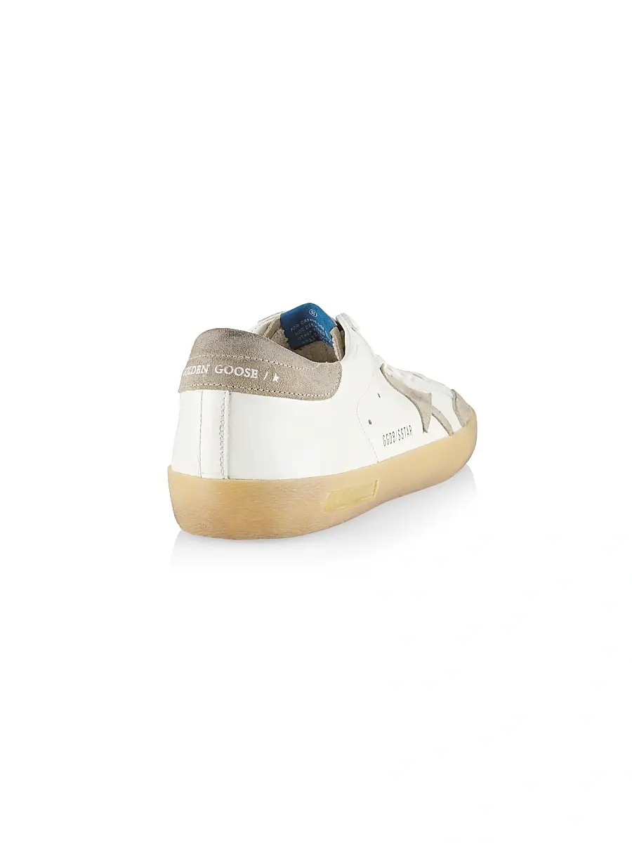Golden Goose Men's Super-Star Penstar Leather Low-Top Sneakers | Thumbnail 3 Golden Goose Men's Super-Star Penstar Leather Low-Top Sneakers | Thumbnail 3