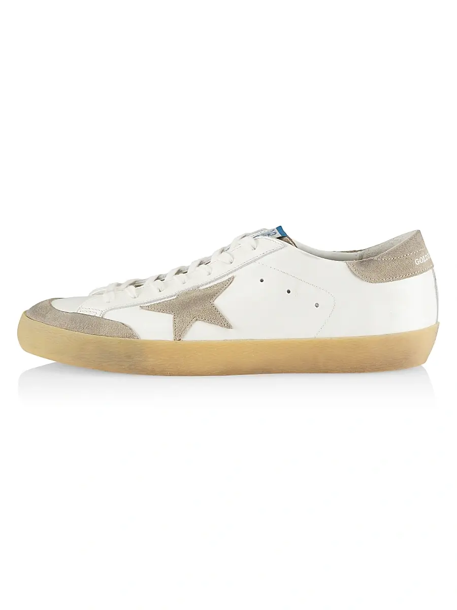 Golden Goose Men's Super-Star Penstar Leather Low-Top Sneakers | Thumbnail 6 Golden Goose Men's Super-Star Penstar Leather Low-Top Sneakers | Thumbnail 6