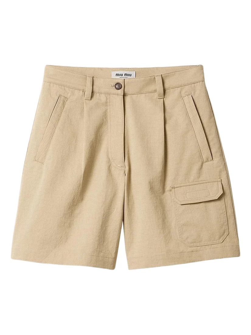 Miu Miu Women's Ripstop Bermudas