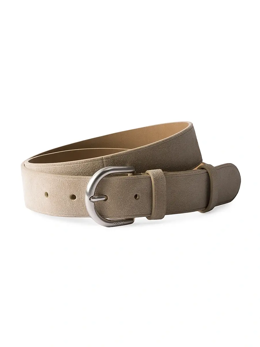 Prada Men's Suede Belt