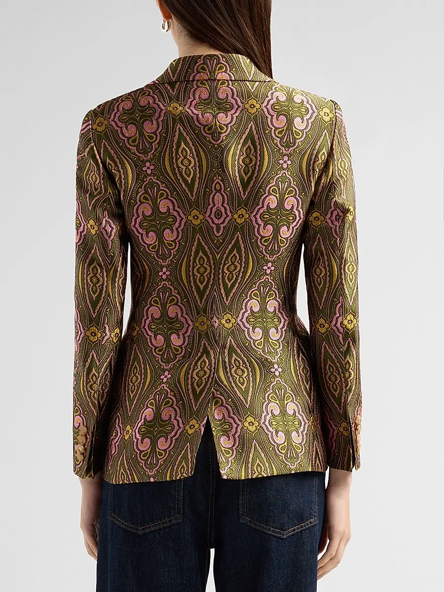 Etro Women's Tapestry Jacquard Blazer | Thumbnail 3