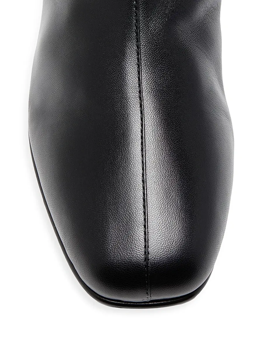 Valentino Garavani Women's VLogo Signature Kidskin 20MM Boots - Black | Thumbnail 5
